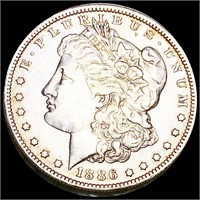 1886-O Morgan Silver Dollar ABOUT UNCIRCULATED