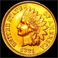 1881 Indian Head Penny GEM BU RED