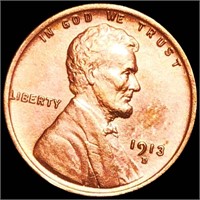 1913-D Lincoln Wheat Penny UNCIRCULATED