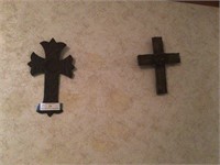 (2) Crosses (tallest is 11")