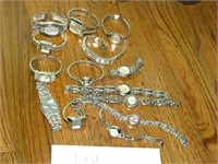 Lot of Silver Watches