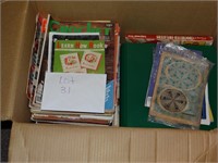 Huge Box of Craft Magazines and Books