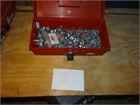 Pipe Clamps and Bolts with Tool Box