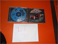 Play Station Games Tomb Raider/G2 Gran Turismo