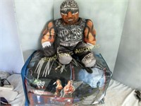 WW Wrestling Bed Set & "Madness" Soft Toy - NEW