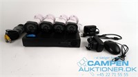 CCTV Overvågningssæt, 4 kameraer