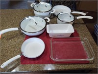 Pampered Chef White Cookware & Bakeware