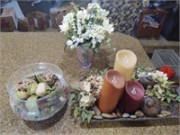 Floral Arrangement, Bowl of Potpourri