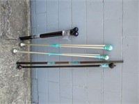 Lot of Curtain Rods & Poles