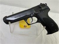 Steyr GB 9mm Para pistol, 5.25" barrel, sn P12291,