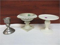 Lot of 3 Candle Holders