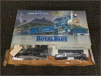 BACHMANN BIG HAULERS ROYAL BLUE TRAIN SET IN BOX