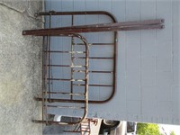 Full Size Metal Bed Frame with Rails
