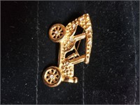 Antique Car Brooch