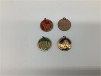 1939 Golden Gate International Expo 4 Charms