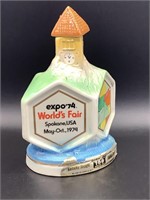 1974 Spokane Expo Whiskey Beam Decanter