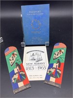 1937 Paris Bookmarkers & 1967 Montreal Passport