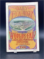1904 St. Louis Daily Official Program (Saturday)