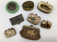 8 World's Fairs & Expos Change Purses & Compact