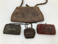 4 World's Fairs & Expos leather purse
