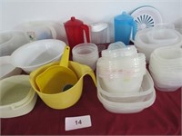 Storage containers, misc Tupperware