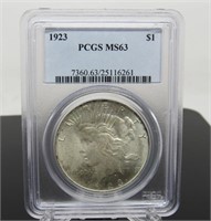 1923 - P Peace Dollar