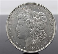 1921 - P Morgan Silver Dollar