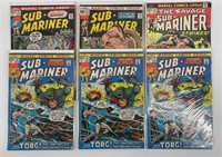 (6) Marvel Comics Sub-Mariner