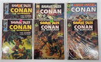 (6) Conan the Barbarian Comics