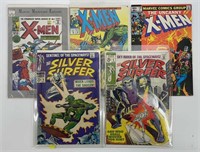 (5) Marvel Comics: X-Men & Silver Surfer