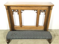 Oak Alter Kneeler