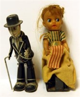 Lot #1292 - (2) Vintage wind up collectables