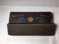 American Double Grit Emery Oil Stone