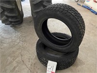 Two-225/55R17 Snow Tires