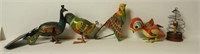 Lot #1331 - Mechanical tin wind-up toy bird