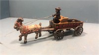 Cast iron goat and express trailer