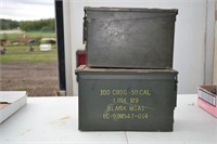 Ammo storage cases - 1 small & 1 large