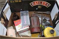 Dremel bits, gas canister, quad light, O-ring kit