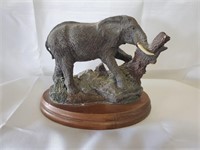Bronze Menagerie African Elephant 1980
