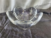 Orrefors Sweden Crystal Bowl 6 Inches