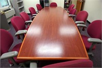 {LOT}Conference Table, Desk, Bookcase & Chairs