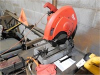 Milwaukee Abrasive cut off saw, 14", 110 volt,