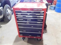 Craftsman 8 drawer tool box on rollers,