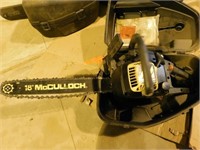 McCullock 38cc, model MC1835AV chain saw,