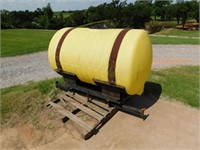 300 gallon saddle poly tank only