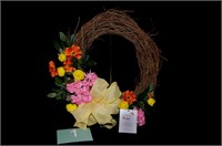 Beautiful Wreath From Pretty Posies $45 Value