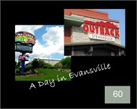 A Day in Evansville - $50 Texas Roadhouse & Walthr