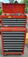 CRAFTSMAN 2 PC TOOL BOX AND CONTENTS