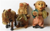 Lot #1357 - Circus monkey, circus dog, and wind