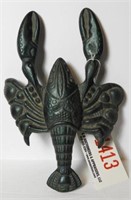 Lot #1413 - Keen Cutter Figural cast iron lobster
